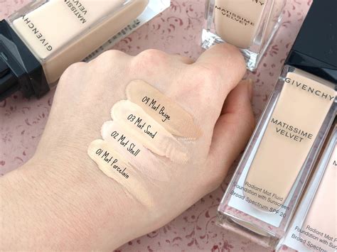 givenchy matissime velvet foundation reviews|Givenchy Matissime Velvet Collection Review .